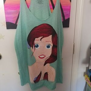Little mermaid tank top